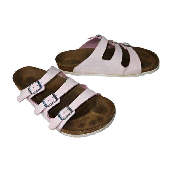 Birkenstock Florida Fresh Birko-Flor Sandal Women's - Light Pink - Size 9 - Picture 2 of 5